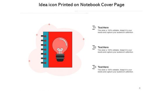 Notepad Idea Icon Laptop Ppt PowerPoint Presentation Complete Deck With Slides