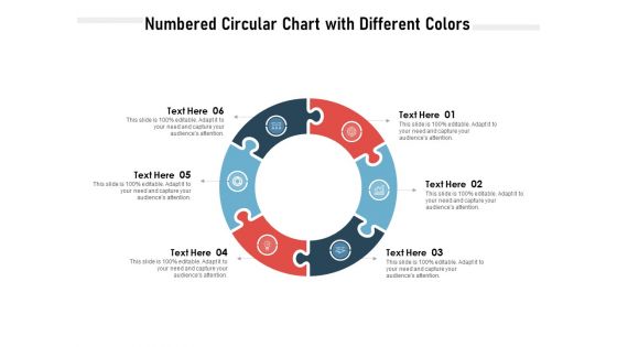 Numbered Circular Chart With Different Colors Ppt PowerPoint Presentation Gallery Good PDF