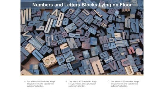 Numbers And Letters Blocks Lying On Floor Ppt PowerPoint Presentation Infographic Template Model