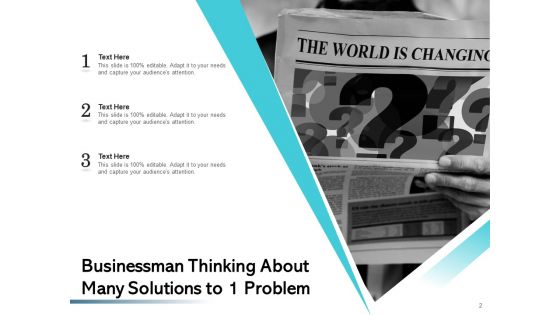 Numerous To Single Businessman Problem Employees Ppt PowerPoint Presentation Complete Deck