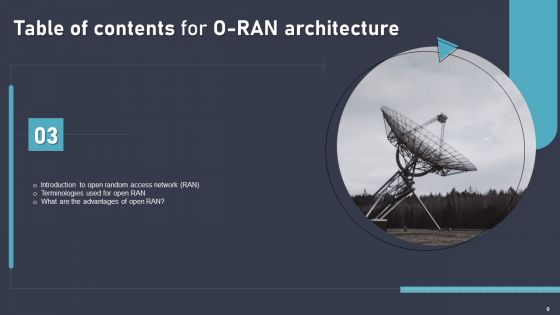 O RAN Architecture Ppt PowerPoint Presentation Complete Deck With Slides