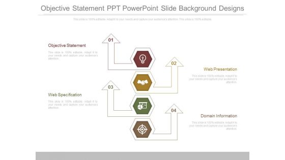 Objective Statement Ppt Powerpoint Slide Background Designs