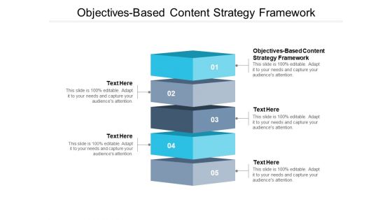 Objectives Based Content Strategy Framework Ppt PowerPoint Presentation Model Mockup Cpb Pdf