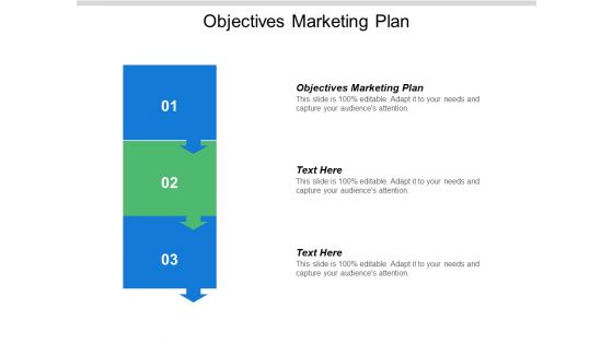 Objectives Marketing Plan Ppt PowerPoint Presentation Ideas Diagrams Cpb