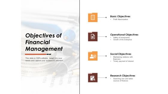 Objectives Of Financial Management Ppt PowerPoint Presentation Pictures Designs Download