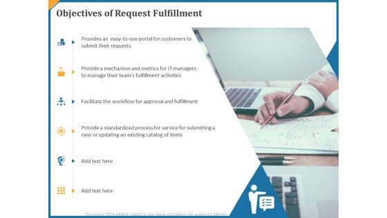 Objectives Of Request Fulfillment Ppt Pictures Gridlines PDF