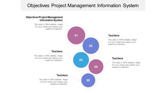 Objectives Project Management Information System Ppt PowerPoint Presentation Ideas Deck Cpb