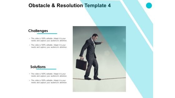 Obstacle And Resolution Marketing Ppt PowerPoint Presentation Styles Slides