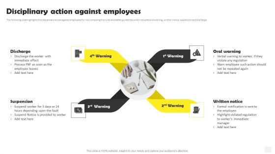 Occupational Health And Safety At Workplace Disciplinary Action Against Employees Template PDF Occupational Health And Safety At Workplace Disciplinary Action Against Employees Template PDF