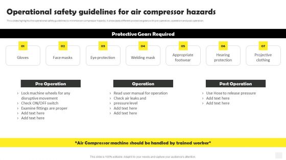 Occupational Health And Safety At Workplace Operational Safety Guidelines Summary PDF