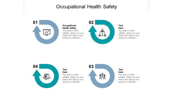 Occupational Health Safety Ppt PowerPoint Presentation Inspiration Shapes Cpb Pdf