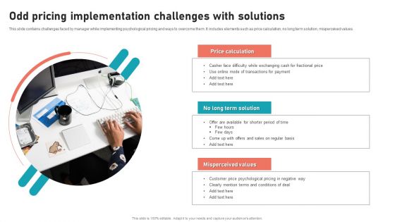 Odd Pricing Implementation Challenges With Solutions Slides PDF