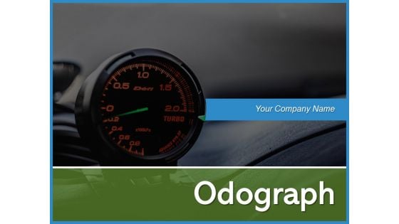 Odograph Scrolling Meter Speed Ppt PowerPoint Presentation Complete Deck