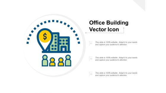 Office Building Vector Icon Ppt PowerPoint Presentation Gallery Smartart