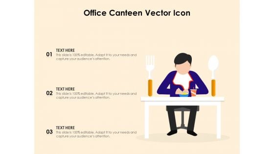 Office Canteen Vector Icon Ppt PowerPoint Presentation File Skills PDF