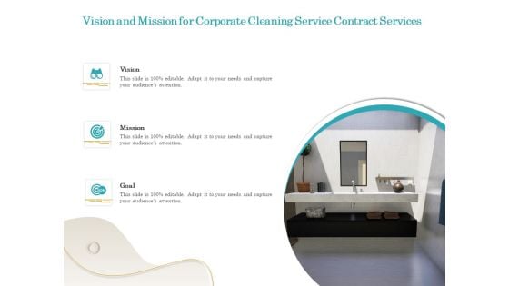 Office Cleaning Service Vision And Mission For Corporate Cleaning Service Contract Services Professional PDF