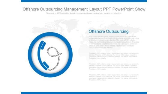 Offshore Outsourcing Management Layout Ppt Powerpoint Show