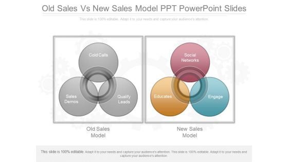 Old Sales Vs New Sales Model Ppt Powerpoint Slides