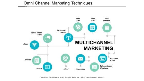 Omni Channel Marketing Techniques Ppt PowerPoint Presentation Layouts Styles