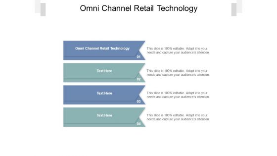 Omni Channel Retail Technology Ppt PowerPoint Presentation Inspiration Smartart Cpb Pdf