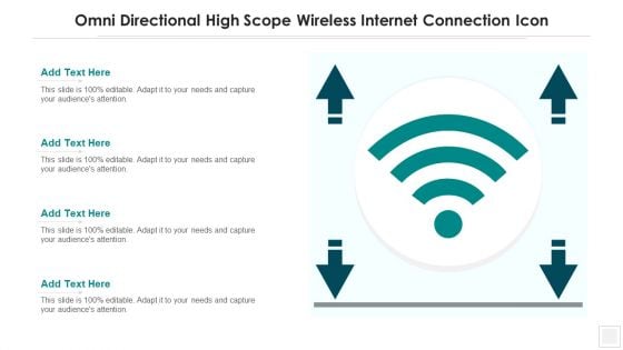 Omni Directional High Scope Wireless Internet Connection Icon Microsoft PDF