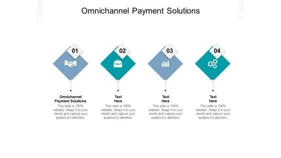 Omnichannel Payment Solutions Ppt PowerPoint Presentation Summary Infographic Template Cpb Pdf