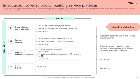 Omnichannel Strategy Implementation For Banking Solutions Ppt PowerPoint Presentation Complete Deck With Slides Slide46