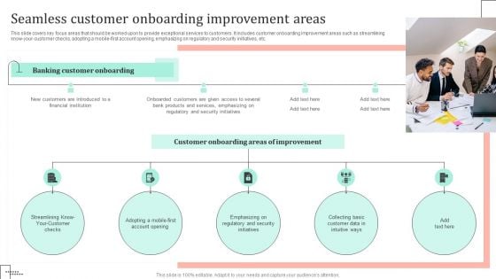 Omnichannel Strategy Implementation For Banking Solutions Seamless Customer Onboarding Improvement Areas Guidelines PDF