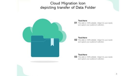 On Demand Computing Relocation Icon Cloud Ppt PowerPoint Presentation Complete Deck With Slides