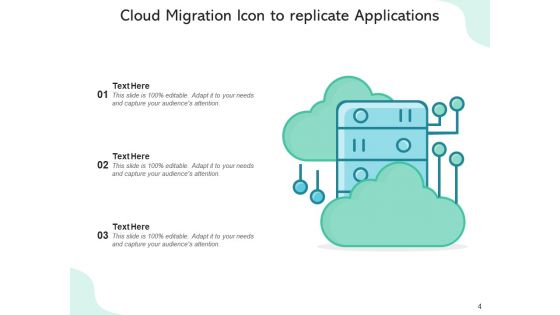 On Demand Computing Relocation Icon Cloud Ppt PowerPoint Presentation Complete Deck With Slides