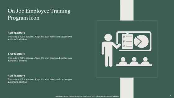 On Job Employee Training Ppt PowerPoint Presentation Complete Deck With Slides