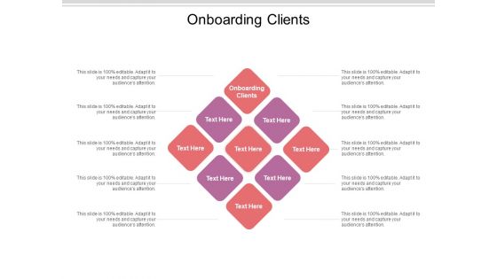 Onboarding Clients Ppt PowerPoint Presentation Infographic Template Slide Cpb Pdf