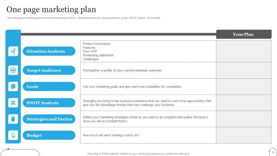 One Page Digital Promotion Plan Ppt PowerPoint Presentation Complete Deck With Slides