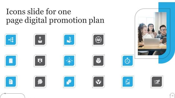 One Page Digital Promotion Plan Ppt PowerPoint Presentation Complete Deck With Slides