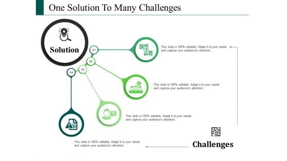 One Solution To Many Challenges Ppt PowerPoint Presentation File Graphics Download One Solution To Many Challenges Ppt PowerPoint Presentation File Graphics Download