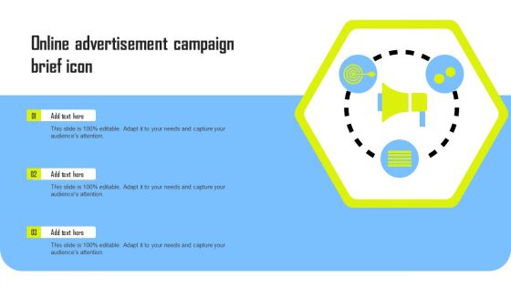 Online Advertisement Campaign Brief Icon Rules PDF