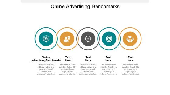 Online Advertising Benchmarks Ppt PowerPoint Presentation Slides Graphics Tutorials Cpb