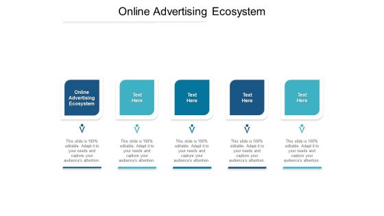 Online Advertising Ecosystem Ppt PowerPoint Presentation Gallery Deck Cpb Pdf