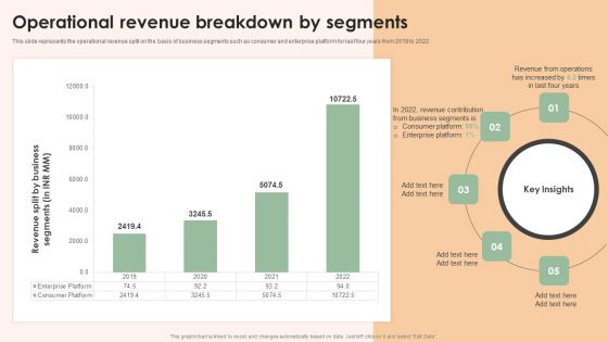 Online Advertising Firm Business Profile Operational Revenue Breakdown By Segments Formats PDF