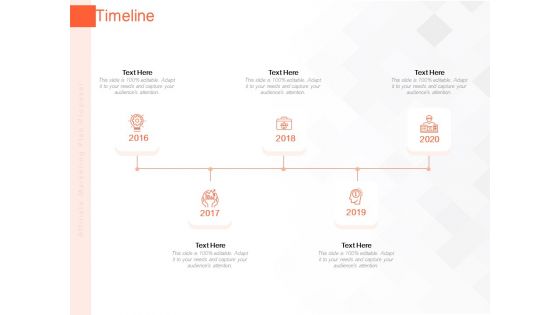 Online Advertising Plan Proposal Timeline Ppt Outline Layout Ideas PDF