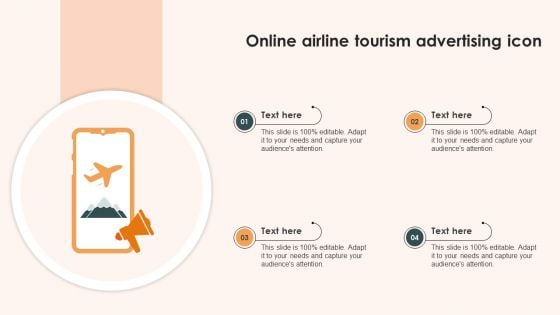 Online Airline Tourism Advertising Icon Ideas PDF