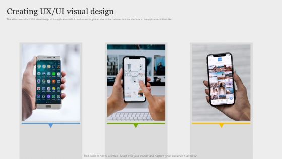 Online Application Development Creating UX UI Visual Design Pictures PDF