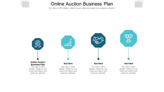 Online Auction Business Plan Ppt PowerPoint Presentation Icon Example File Cpb Pdf