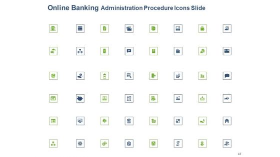 Online Banking Administration Procedure Ppt PowerPoint Presentation Complete Deck With Slides