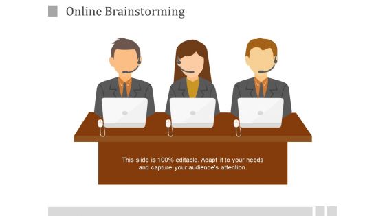 Online Brainstorming Ppt PowerPoint Presentation Inspiration