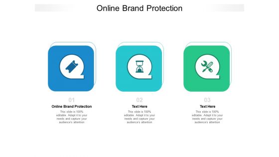 Online Brand Protection Ppt PowerPoint Presentation Portfolio Outfit Cpb Pdf