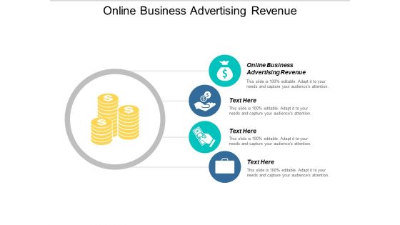 Online Business Advertising Revenue Ppt PowerPoint Presentation Portfolio Icons Cpb