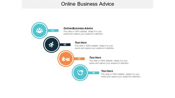 Online Business Advice Ppt PowerPoint Presentation Model Skills Cpb