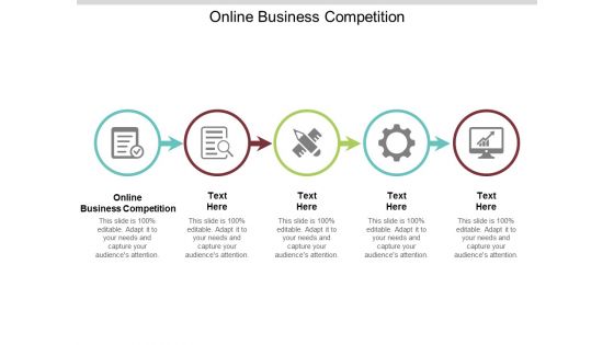 Online Business Competition Ppt PowerPoint Presentation Slides Ideas Cpb