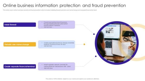 Online Business Information Protection And Fraud Prevention Topics PDF